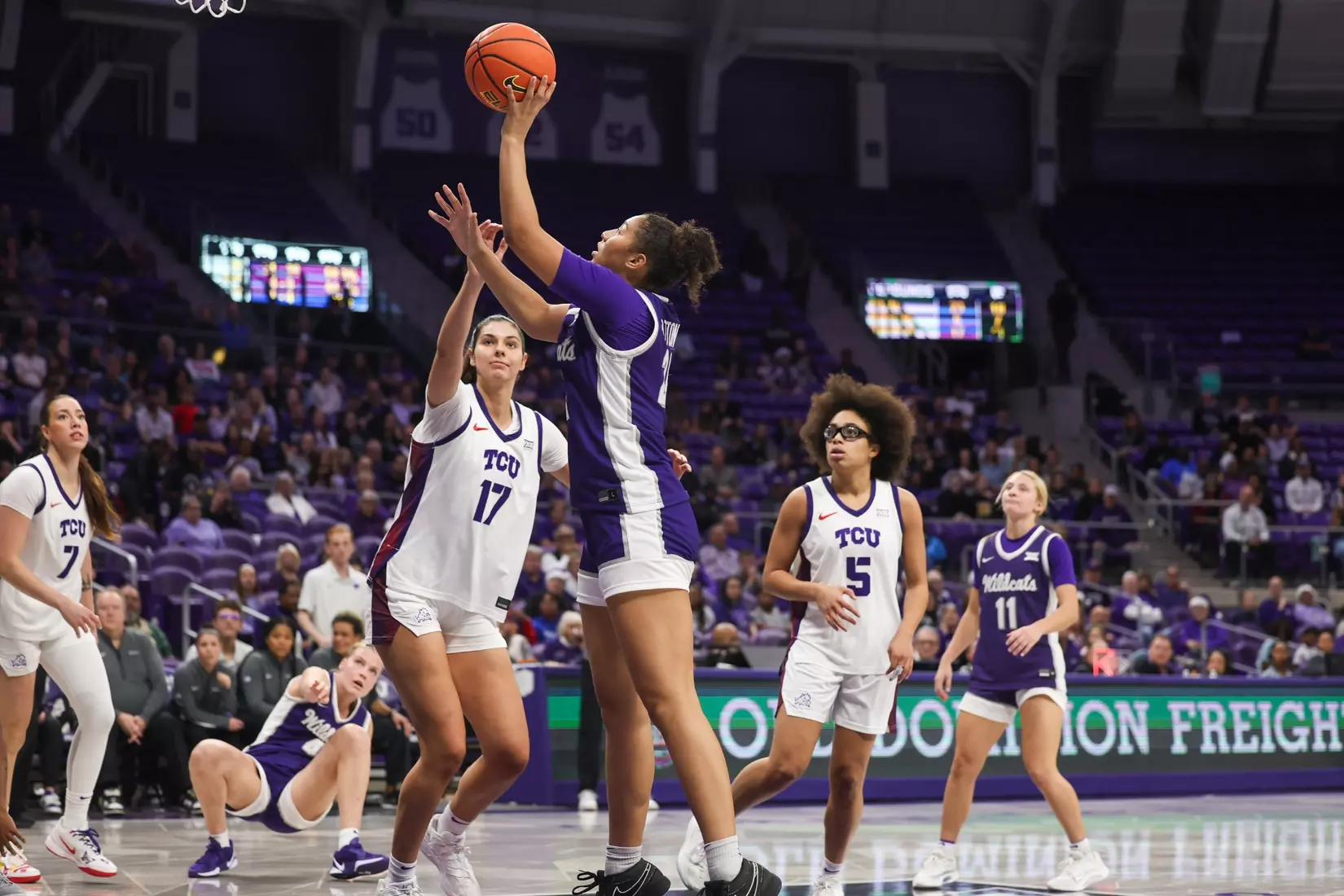 KStateWBB vs #9 TCU, Fort Worth, TX : December 20, 2025, Final: K-State 55, TCU 77