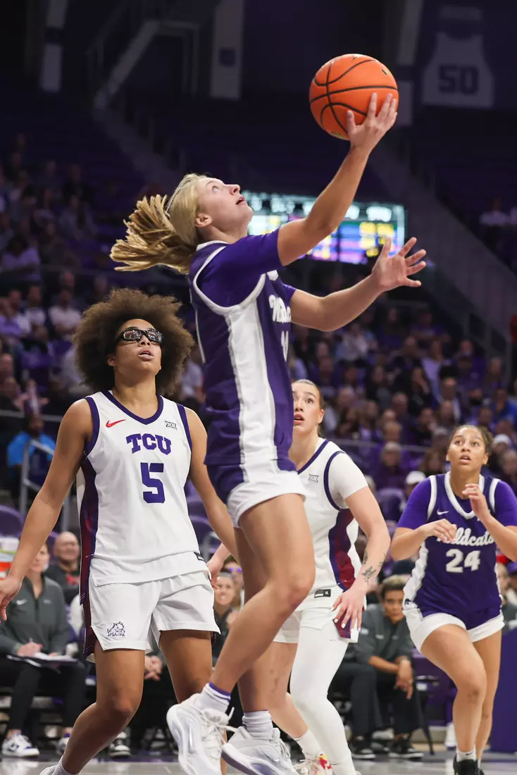 KStateWBB vs #9 TCU, Fort Worth, TX : December 20, 2025, Final: K-State 55, TCU 77