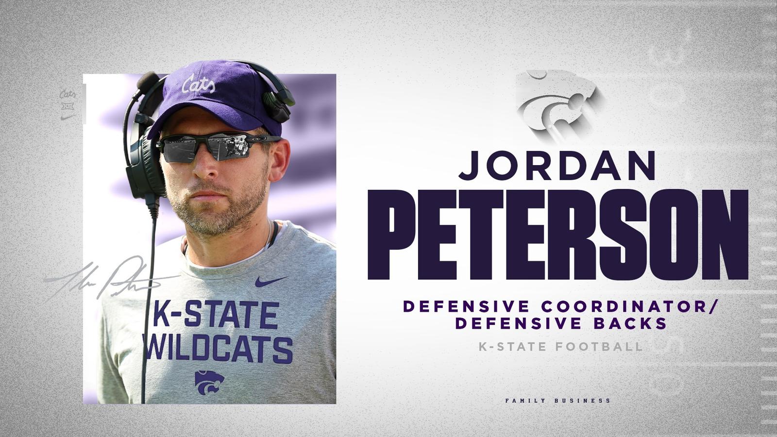 Jordan Peterson Hired as K-State’s Defensive Coordinator - Kansas State University Athletics