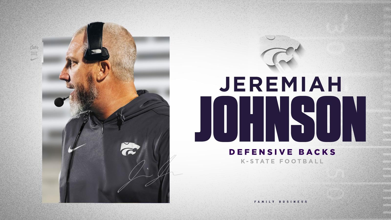 K-State Hires Jeremiah Johnson to Serve as Defensive Backs Coach - K-State Sports