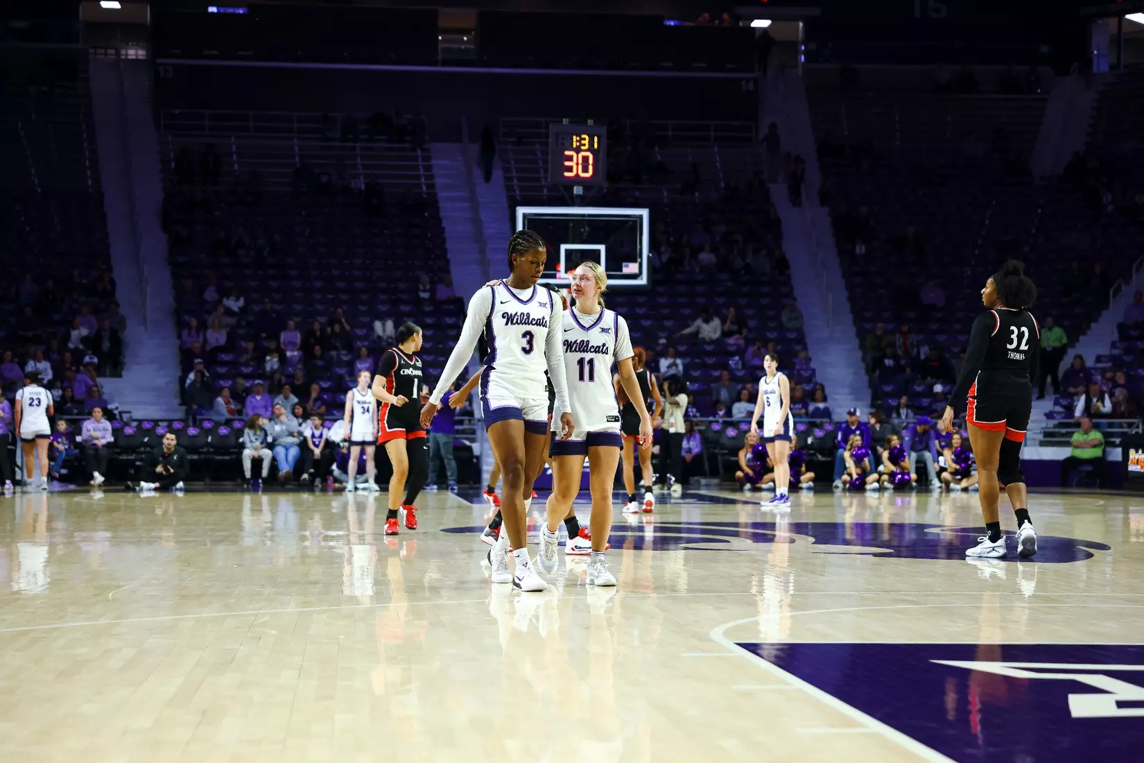 KStateWBB vs Cincinnati | December 31, 2025 | Final: K-State 79, Cincinnati 52 | Manhattan, KS
