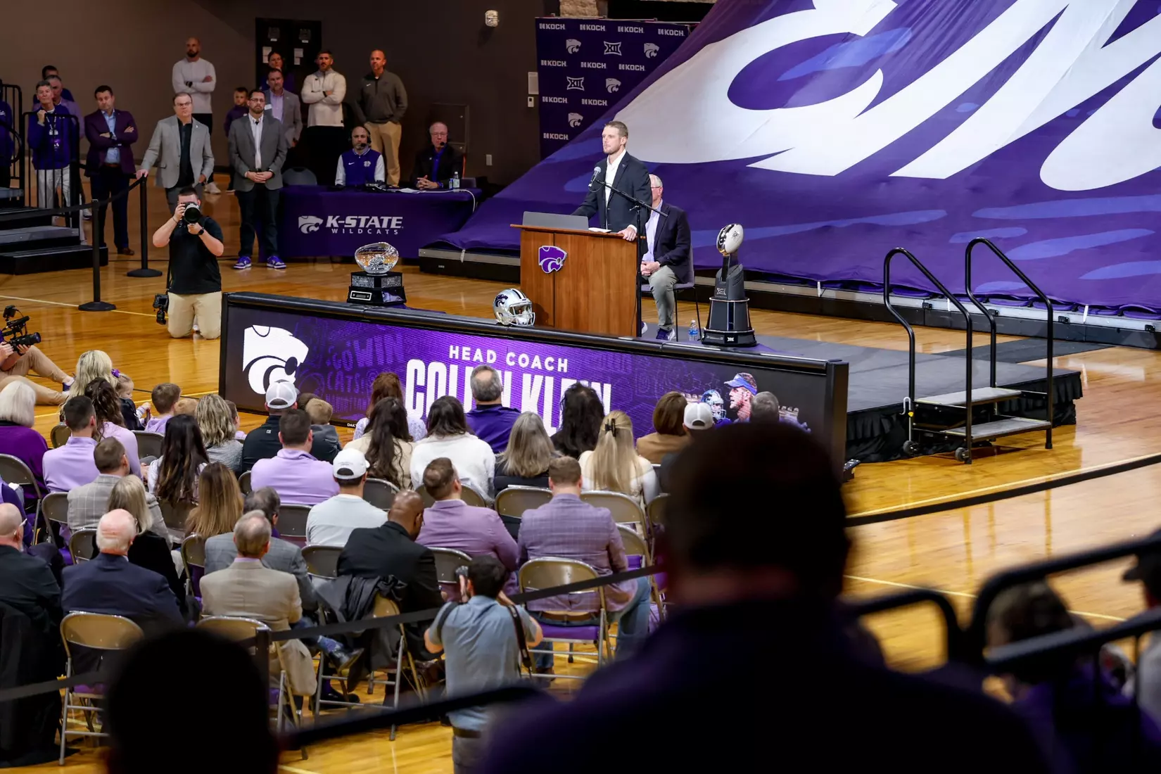 Head Coach Collin Klein Welcome Event
