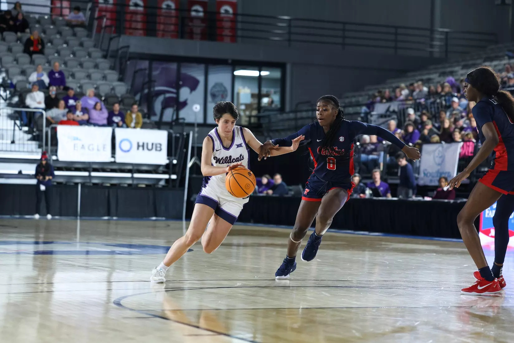 KStateWBB vs Ole Miss, Bill Snyder Classic, Cats 61, Rebels 60. St Joseph, MO, December 7th