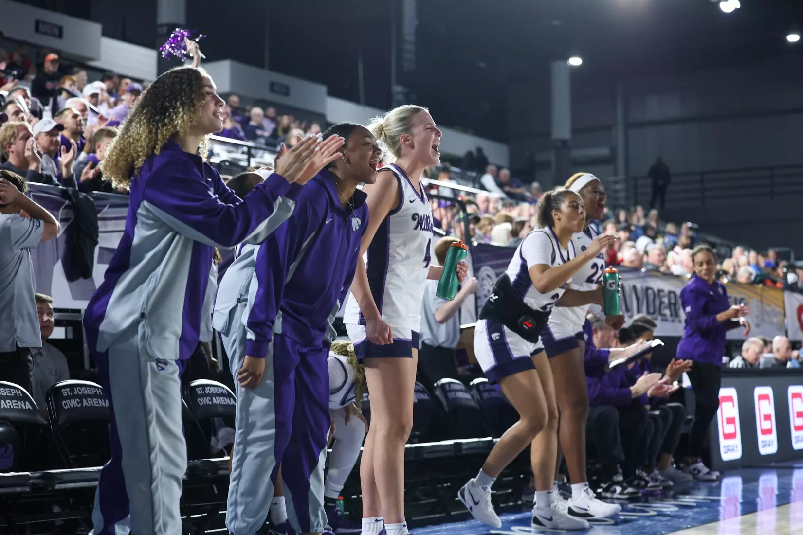 KStateWBB vs Ole Miss, Bill Snyder Classic, Cats 61, Rebels 60. St Joseph, MO, December 7th
