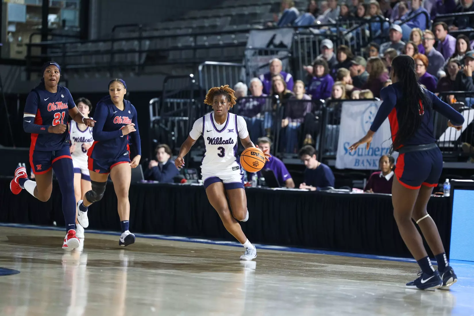 KStateWBB vs Ole Miss, Bill Snyder Classic, Cats 61, Rebels 60. St Joseph, MO, December 7th