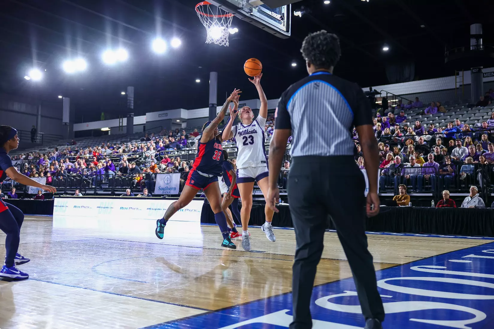 KStateWBB vs Ole Miss, Bill Snyder Classic, Cats 61, Rebels 60. St Joseph, MO, December 7th