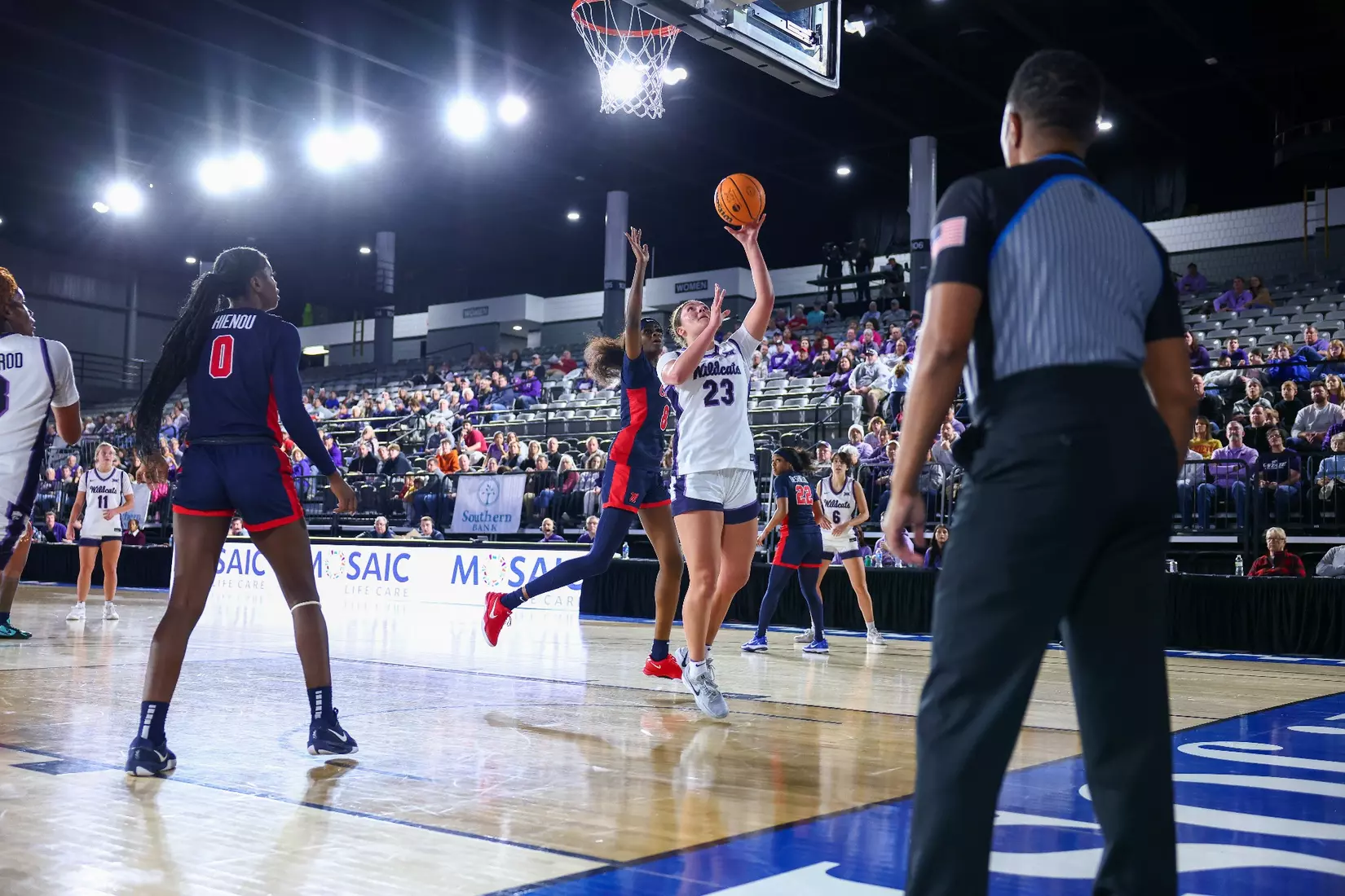 KStateWBB vs Ole Miss, Bill Snyder Classic, Cats 61, Rebels 60. St Joseph, MO, December 7th