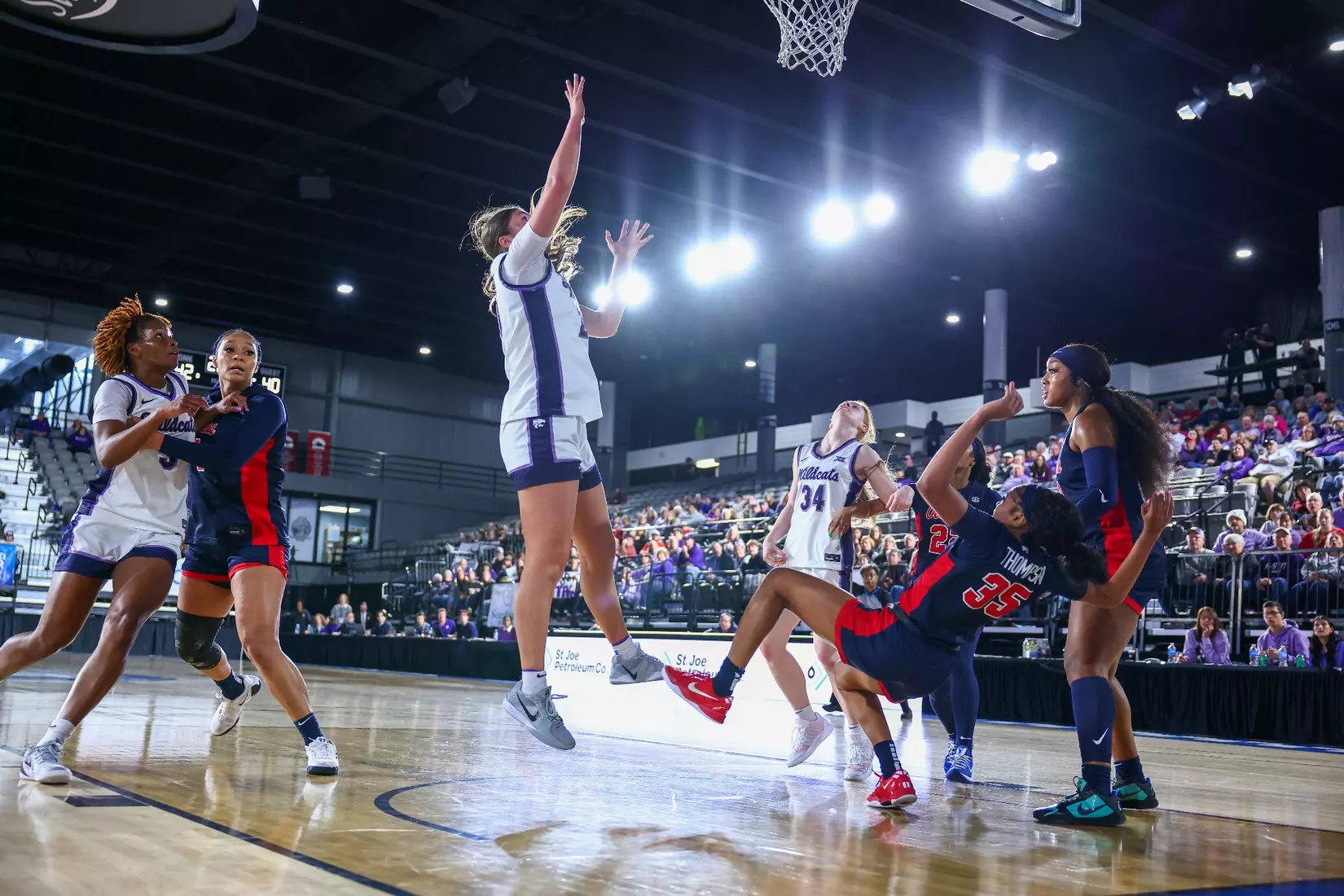 KStateWBB vs Ole Miss, Bill Snyder Classic, Cats 61, Rebels 60. St Joseph, MO, December 7th