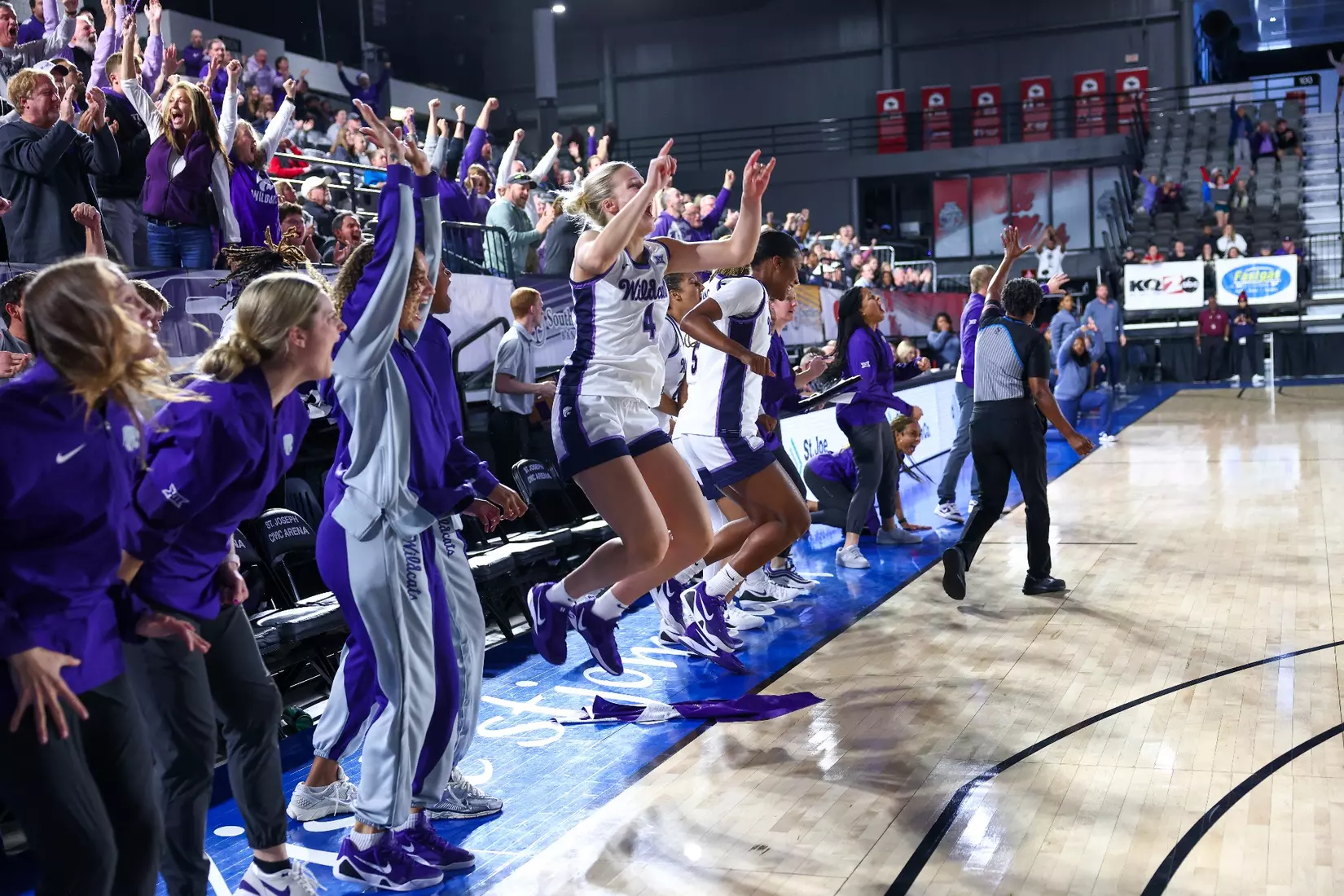 KStateWBB vs Ole Miss, Bill Snyder Classic, Cats 61, Rebels 60. St Joseph, MO, December 7th