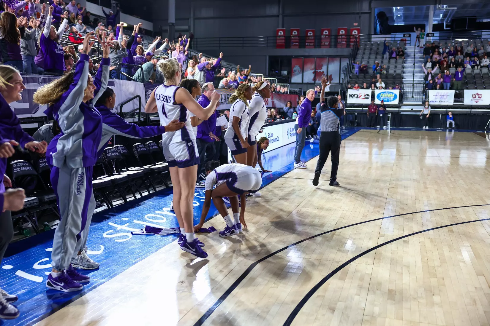 KStateWBB vs Ole Miss, Bill Snyder Classic, Cats 61, Rebels 60. St Joseph, MO, December 7th
