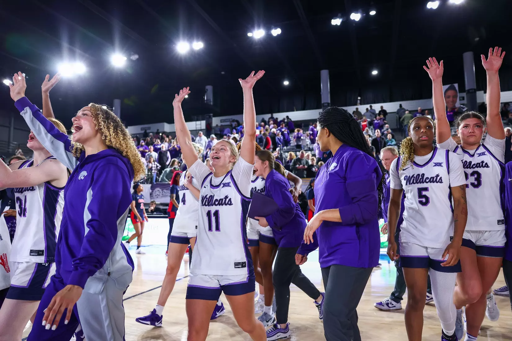 KStateWBB vs Ole Miss, Bill Snyder Classic, Cats 61, Rebels 60. St Joseph, MO, December 7th