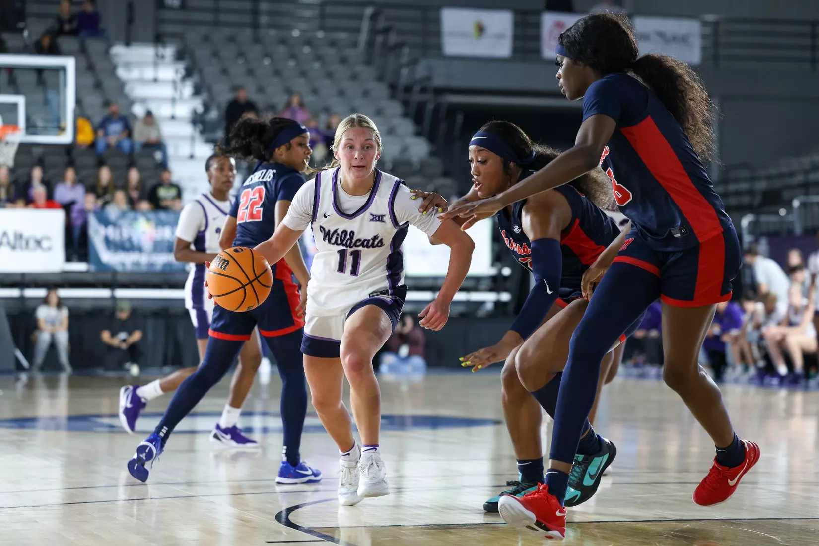 KStateWBB vs Ole Miss, Bill Snyder Classic, Cats 61, Rebels 60. St Joseph, MO, December 7th