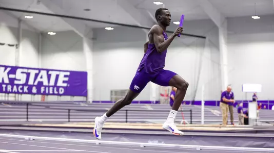 TF Nen Matlock men's 4x400 relay KU-KSU-WSU Triangular