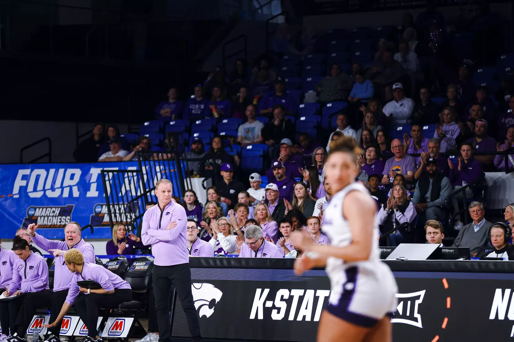K-State vs Fairfield / NCAA March Madness Round One - Memorial Coliseum / Lexington, Kentucky