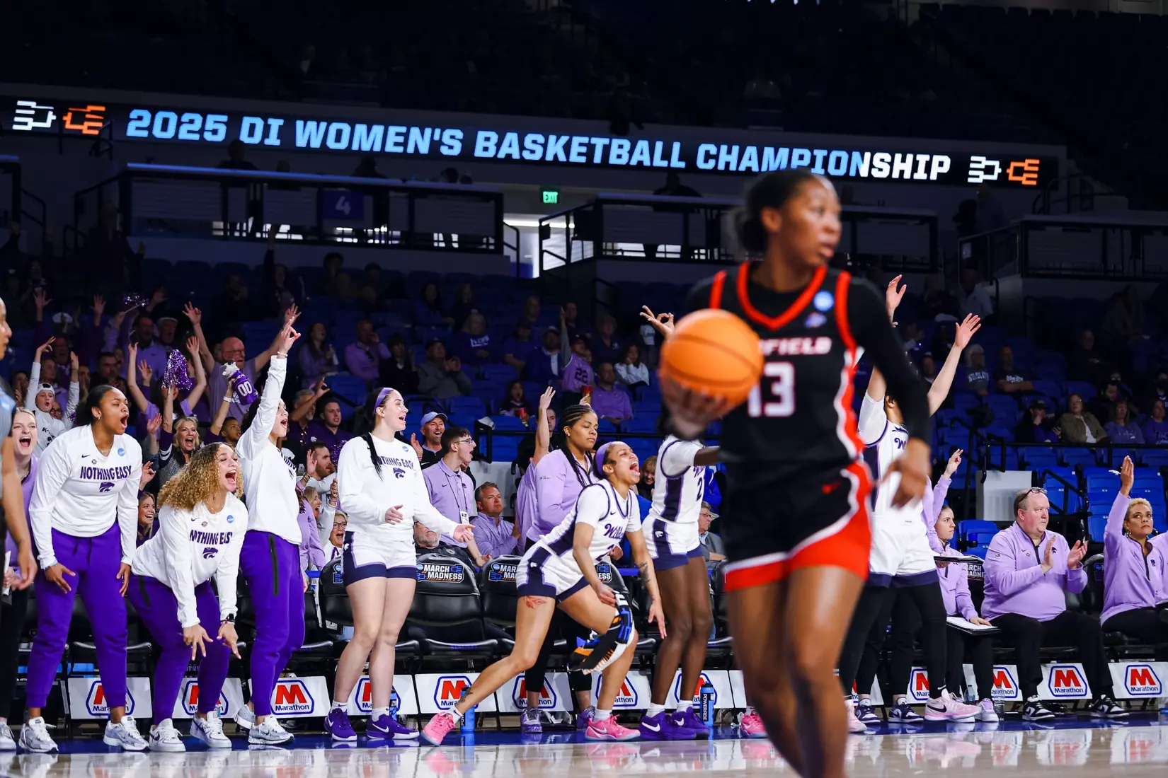 K-State vs Fairfield / NCAA March Madness Round One - Memorial Coliseum / Lexington, Kentucky