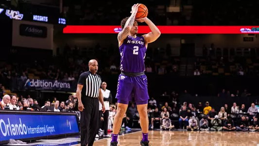 K-State Men's Basketball vs. UCF, February 26, 2025. Final: KSU 76, UCF 80.
(Photo: Will Huster/K-State Sports)