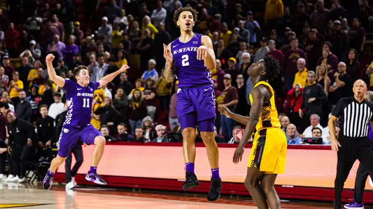 K-State Men's Basketball vs. Arizona State, February 4, 2025. Final: KSU 71, ASU 70.
(Photo: Will Huster/K-State Sports)