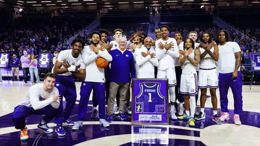 K-State Men's Basketball vs. Iowa State, March 8, 2025. Final: KSU 57, ISU 73.
(Photo: Will Huster/K-State Sports)