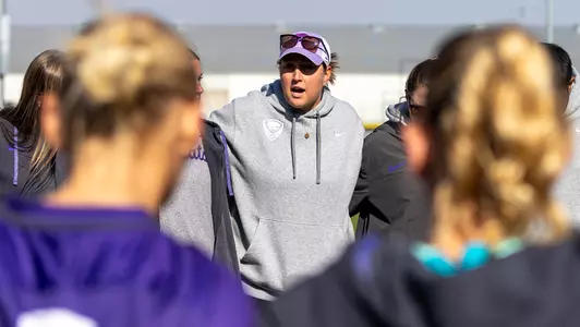 K-State Soccer Head Coach Colleen Corbin
