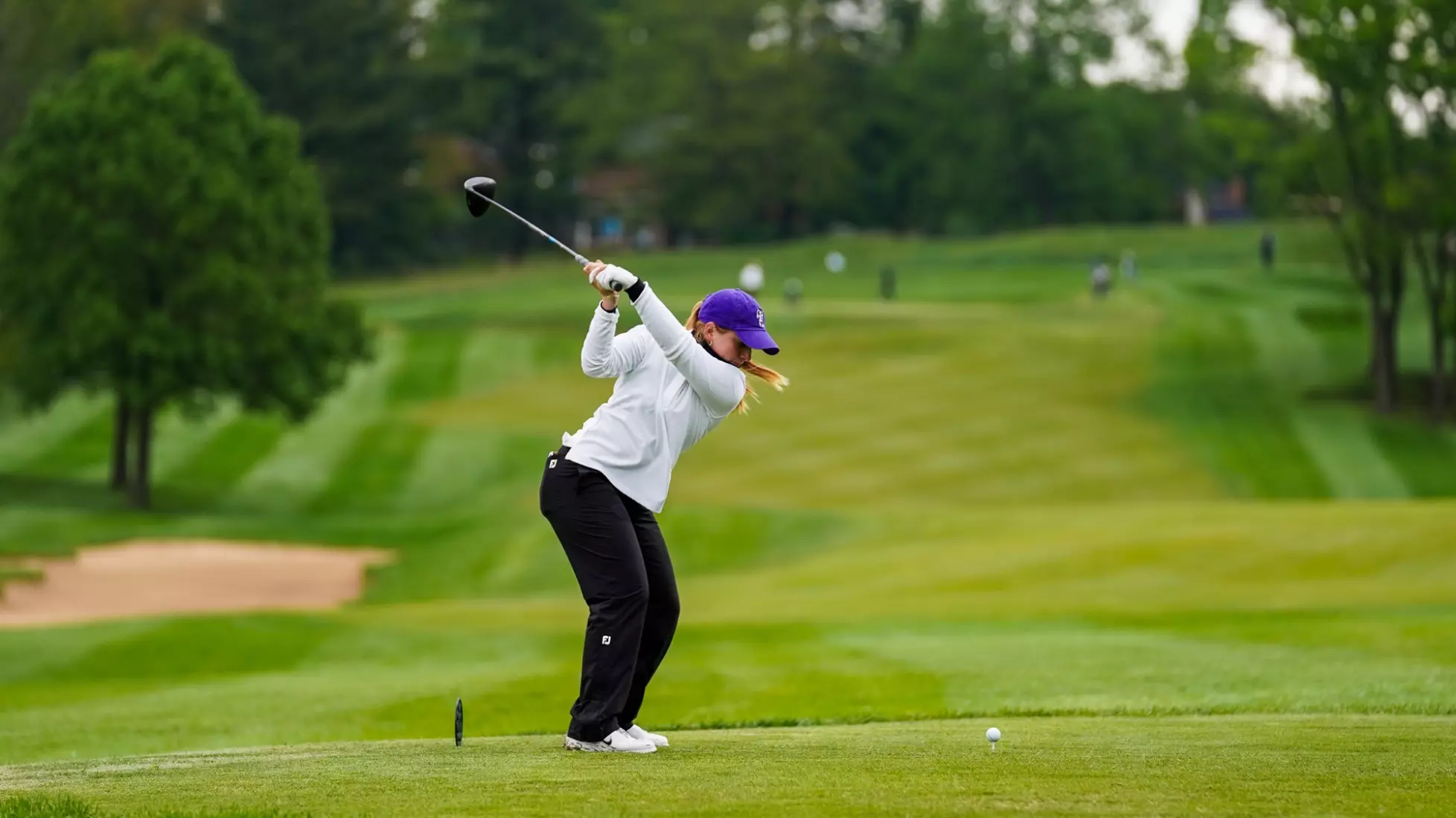 Carla Bernat during the second round of the 2025 NCAA Lexington Regional on May 6, 2025. (Victoria Ahlbrecht)
