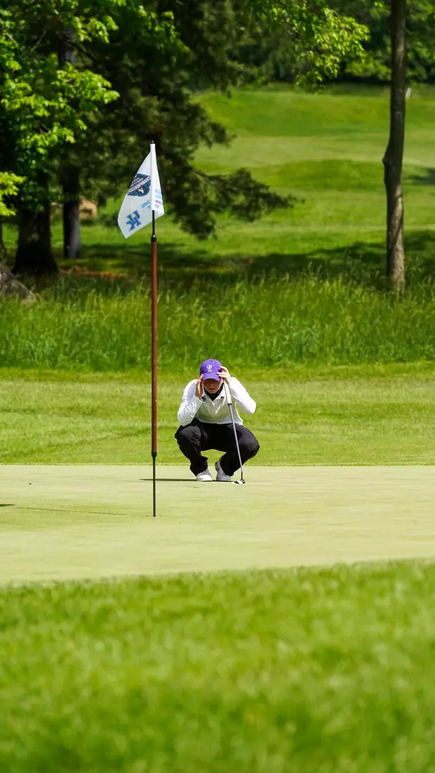 Carla Bernat during the second round of the 2025 NCAA Lexington Regional on May 6, 2025. (Victoria Ahlbrecht)