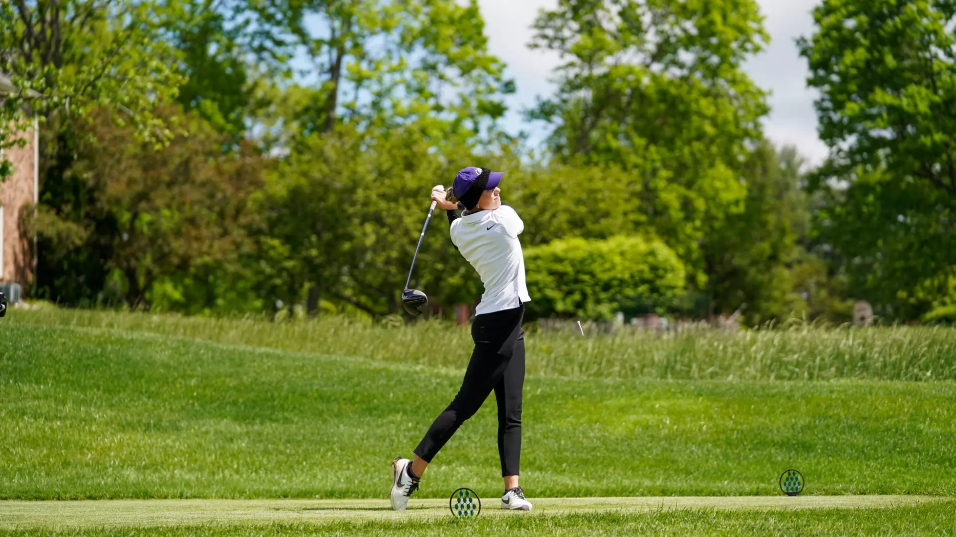 Noa van Beek during the second round of the 2025 NCAA Lexington Regional on May 6, 2025. (Victoria Ahlbrecht)