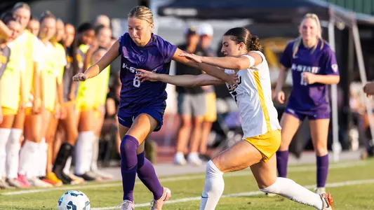 K-State Soccer vs. Missouri, August 6, 2025. Final: KSU 1, UM 1.
(Photo: Will Huster/K-State Sports)