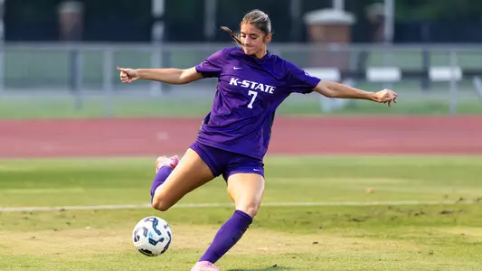 K-State Soccer vs. Missouri, August 6, 2025. Final: KSU 1, UM 1.
(Photo: Will Huster/K-State Sports)