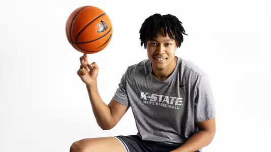 K-State Men’s Basketball Lifestyle Shoot, July 29, 2025.
(Photo: Gabriella Whisler/K-State Sports)