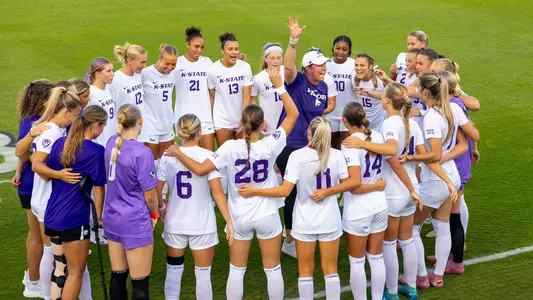 Team Huddle before Colorado College