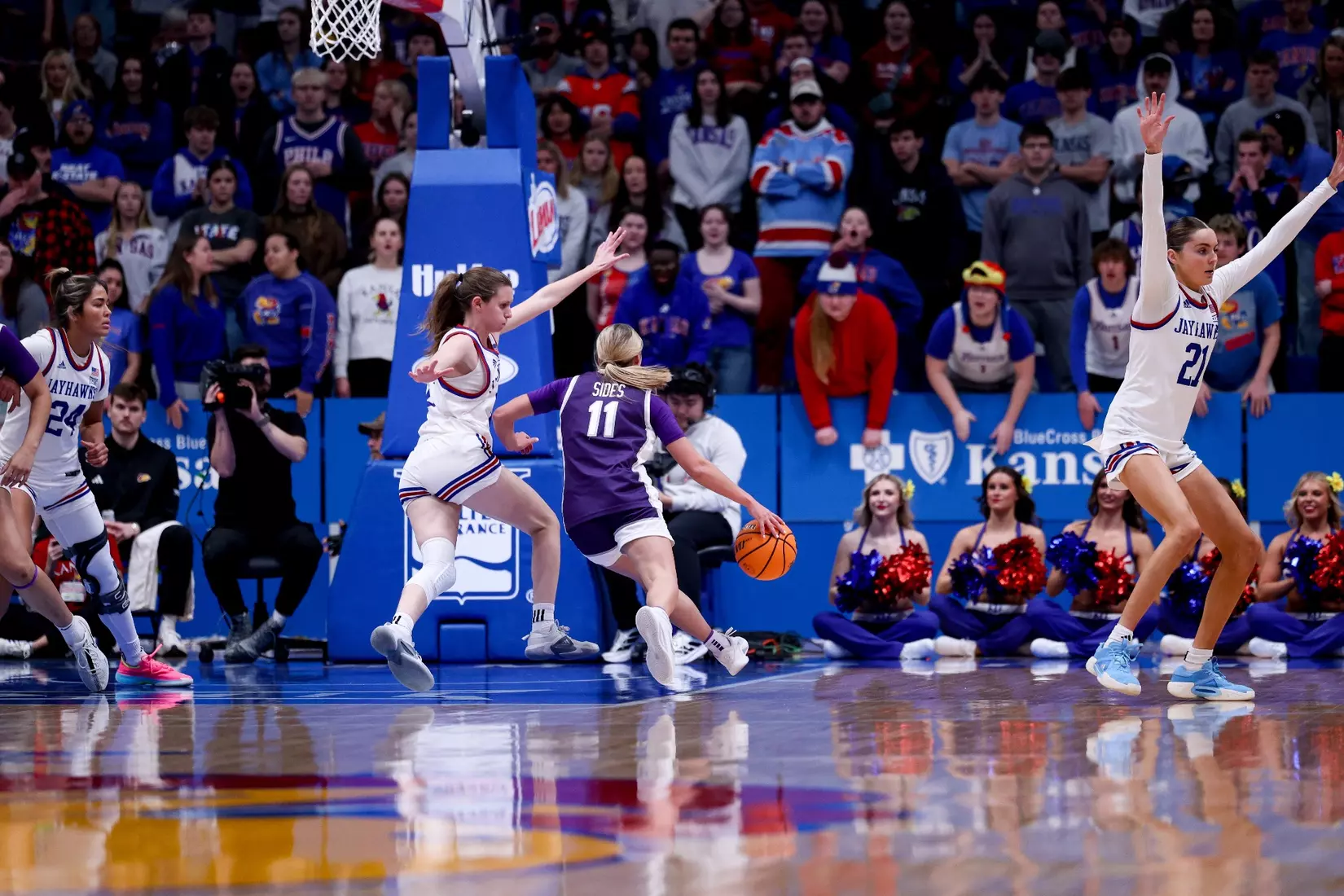 KStateWBB vs KU, Lawrence KS, Final: K-State 61, KU 83