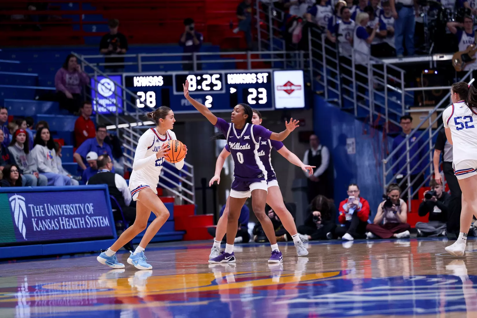 KStateWBB vs KU, Lawrence KS, Final: K-State 61, KU 83