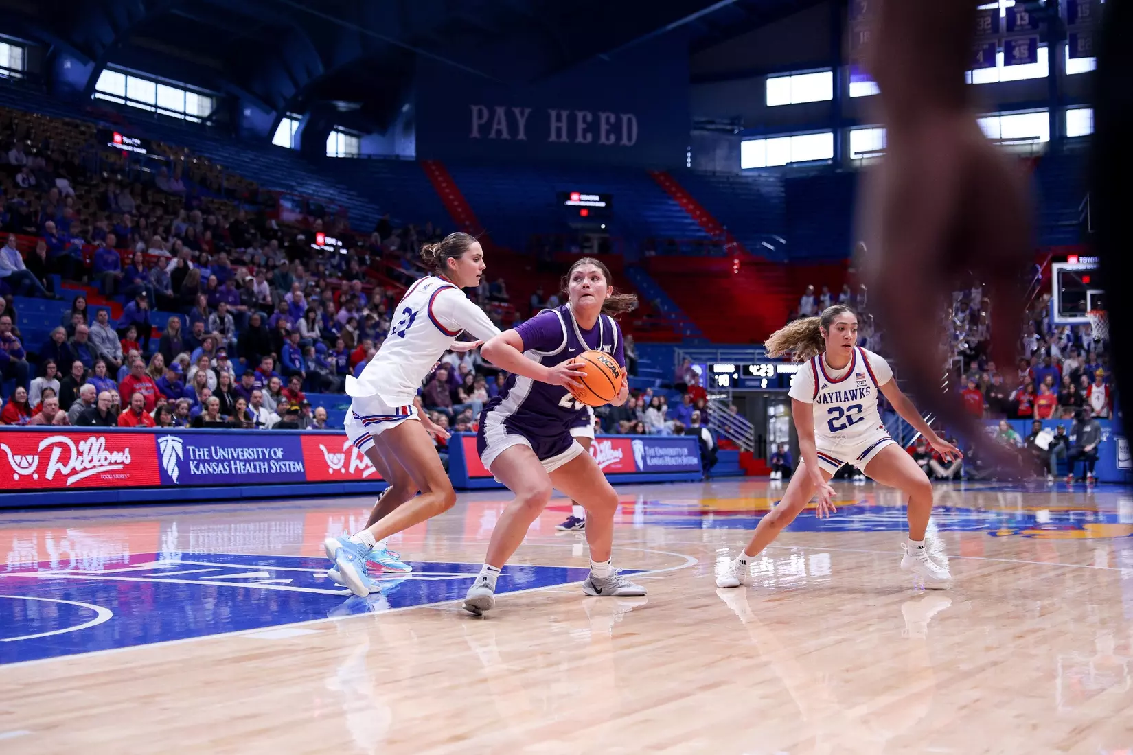 KStateWBB vs KU, Lawrence KS, Final: K-State 61, KU 83