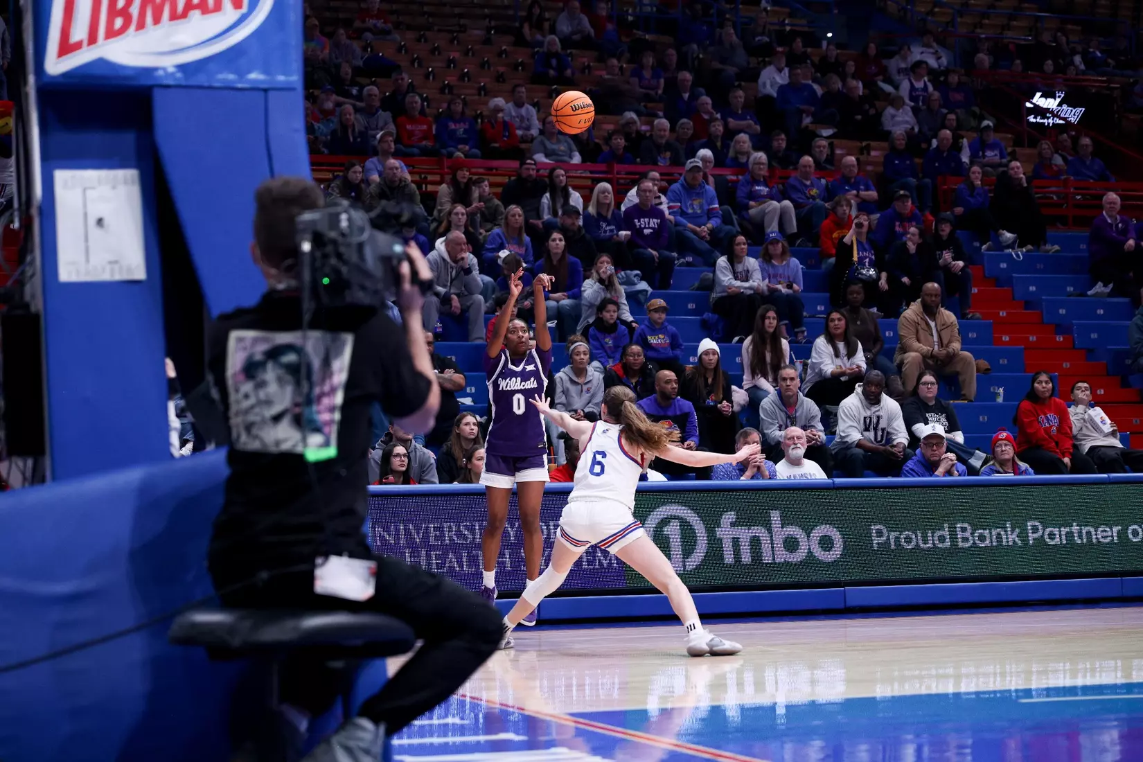 KStateWBB vs KU, Lawrence KS, Final: K-State 61, KU 83