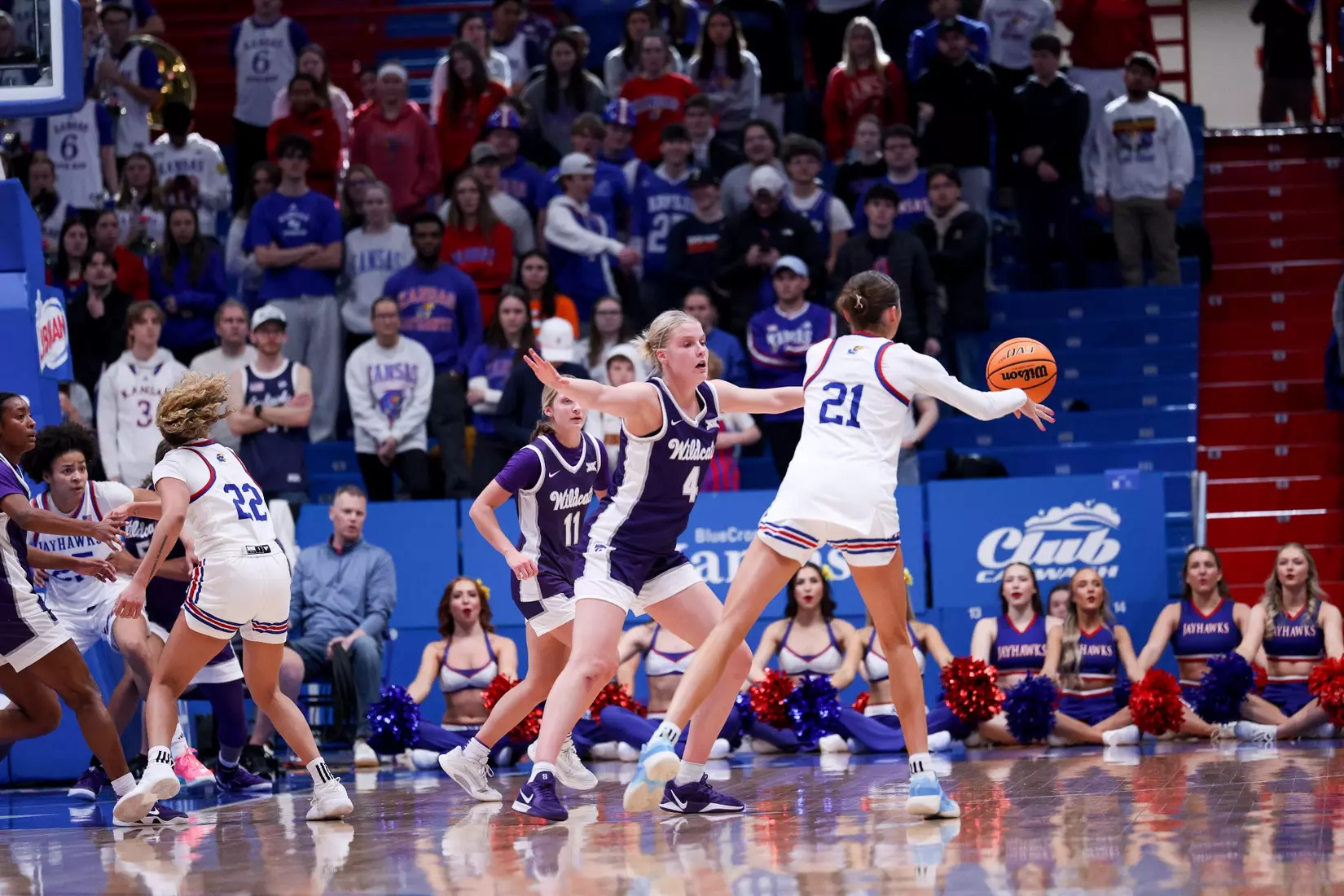 KStateWBB vs KU, Lawrence KS, Final: K-State 61, KU 83