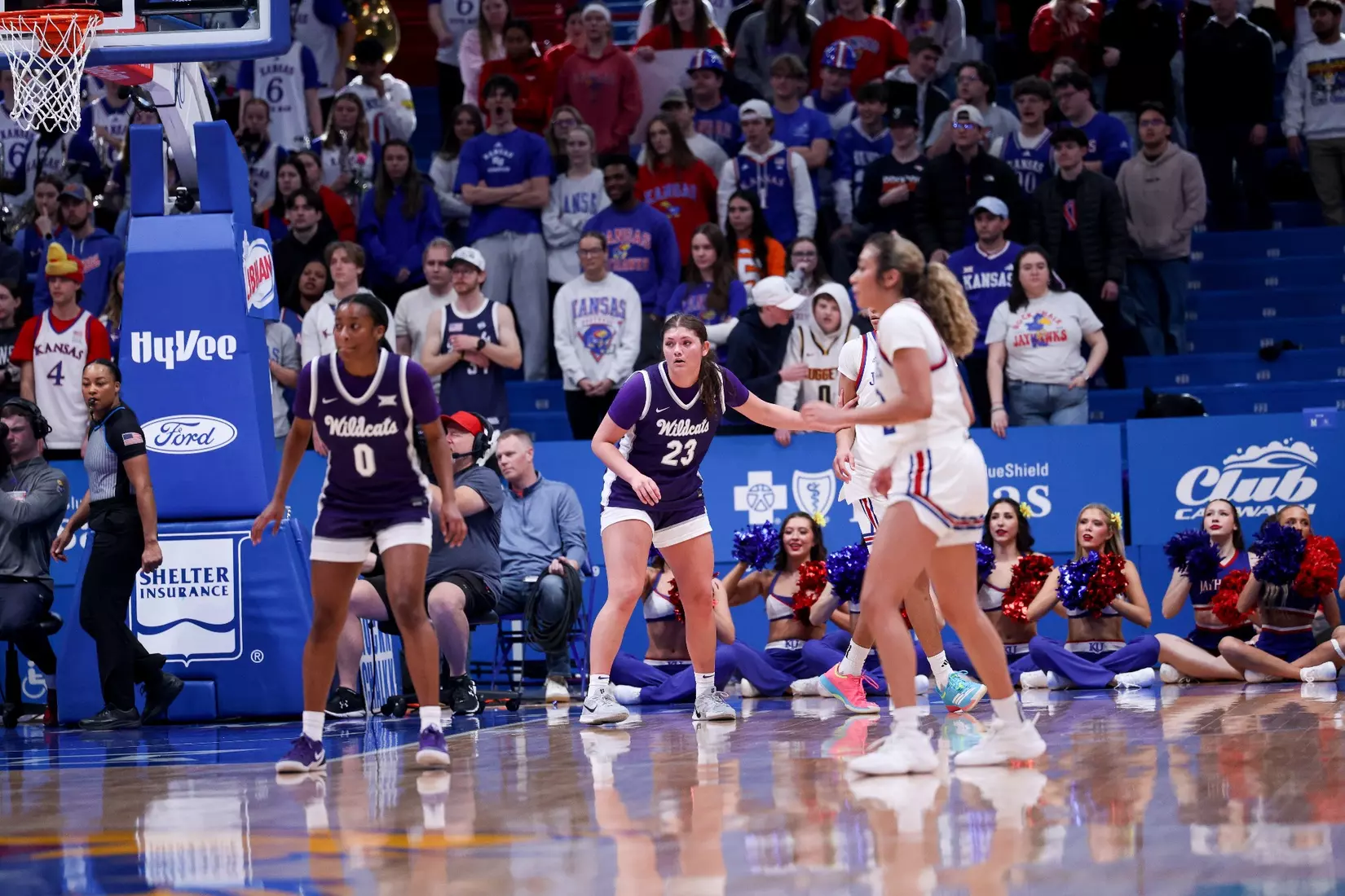 KStateWBB vs KU, Lawrence KS, Final: K-State 61, KU 83