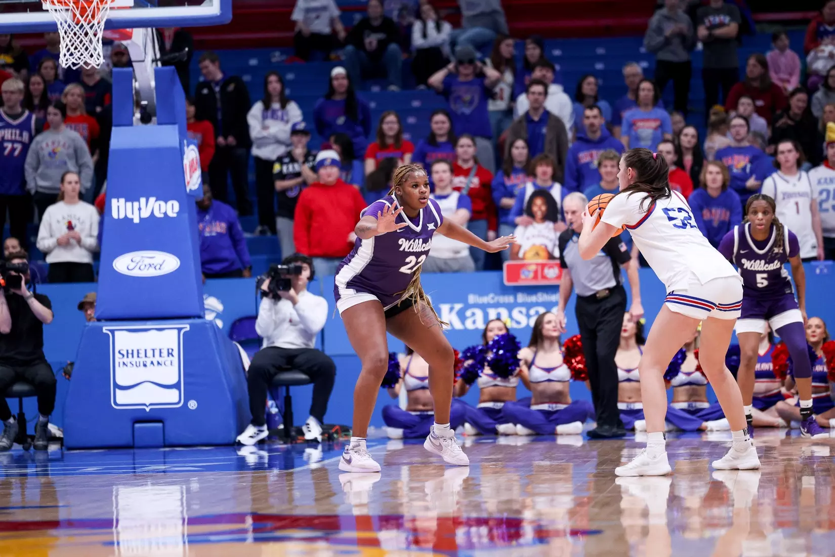 KStateWBB vs KU, Lawrence KS, Final: K-State 61, KU 83