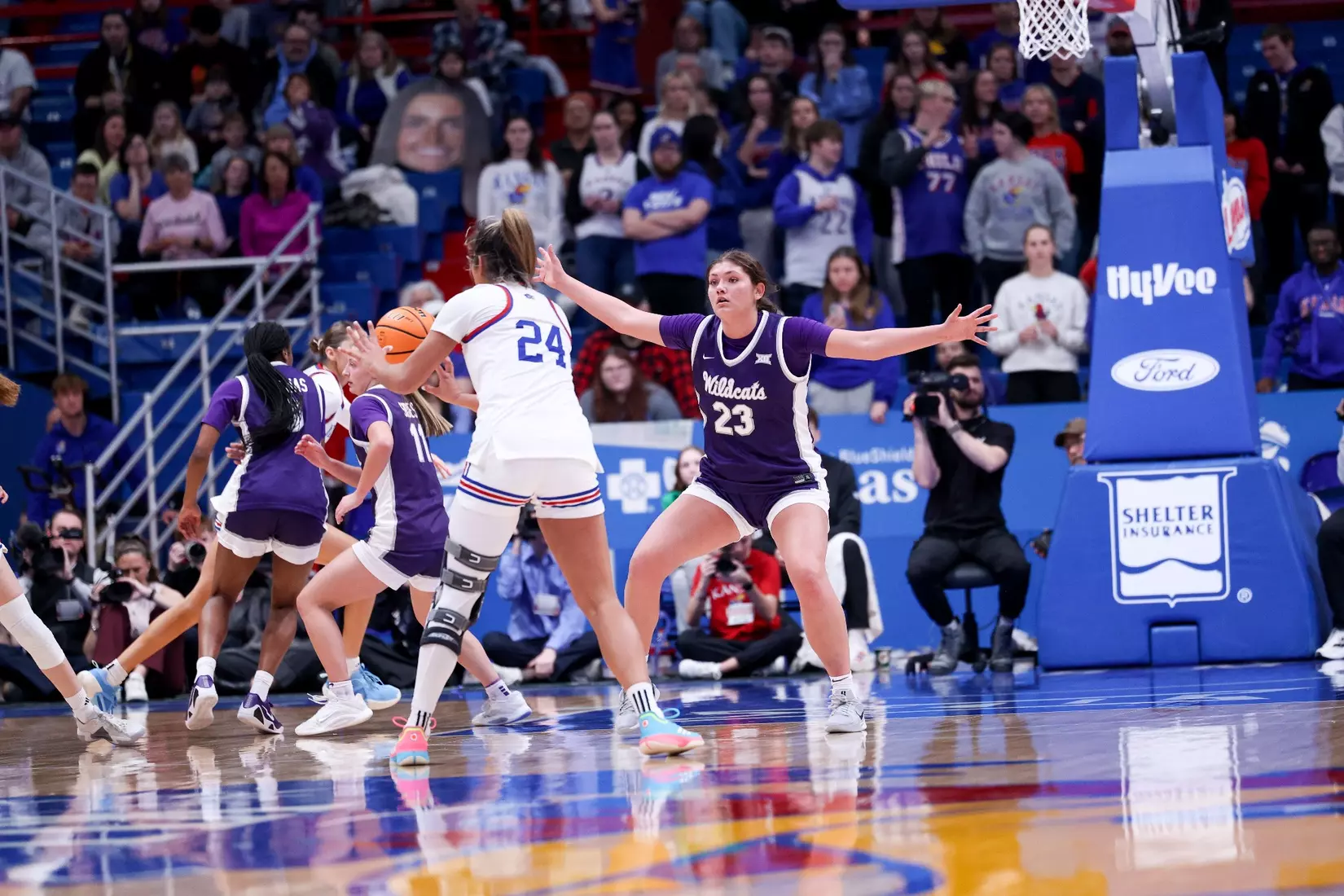 KStateWBB vs KU, Lawrence KS, Final: K-State 61, KU 83