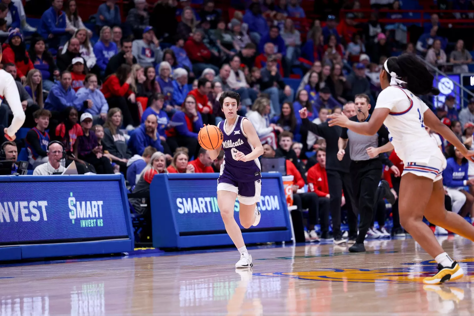 KStateWBB vs KU, Lawrence KS, Final: K-State 61, KU 83