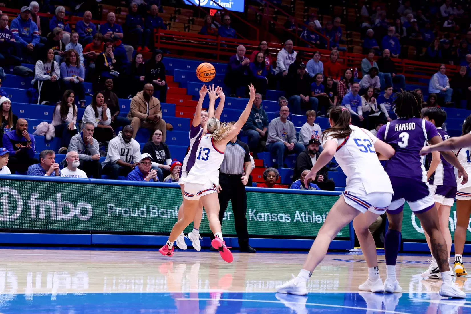 KStateWBB vs KU, Lawrence KS, Final: K-State 61, KU 83