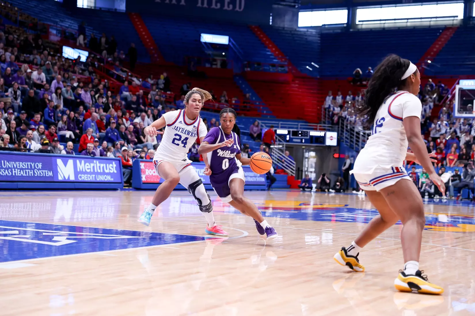 KStateWBB vs KU, Lawrence KS, Final: K-State 61, KU 83