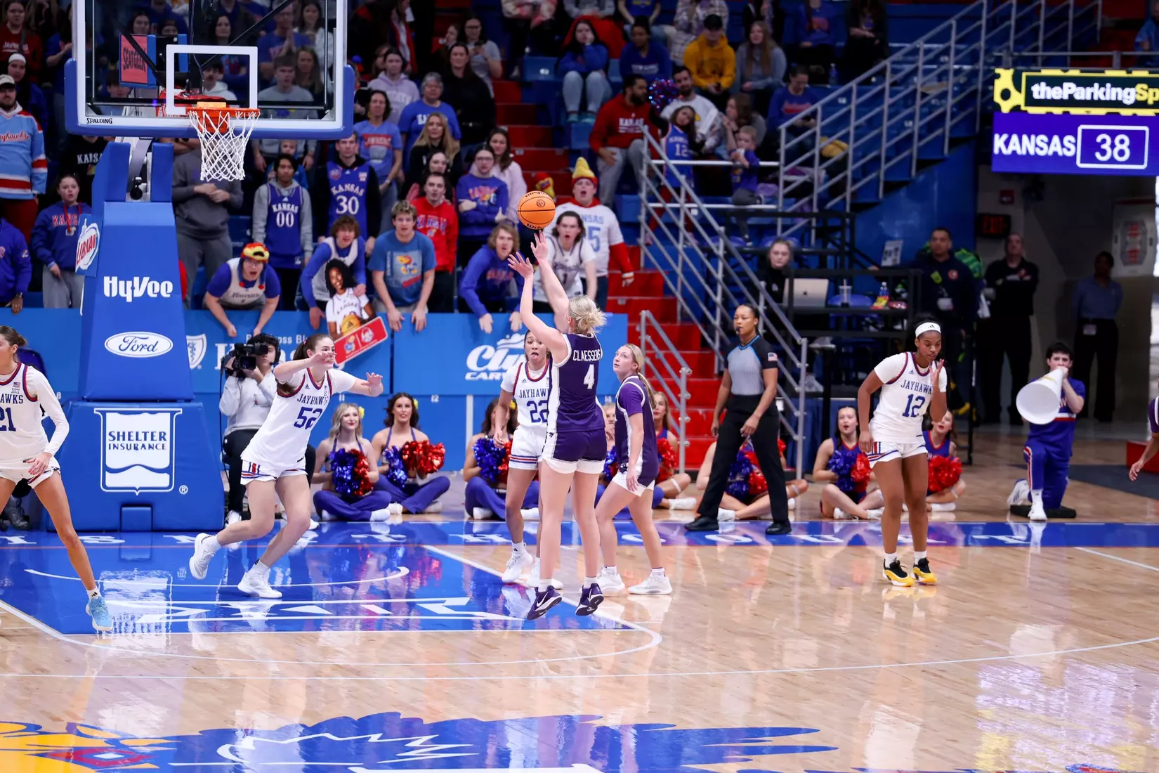 KStateWBB vs KU, Lawrence KS, Final: K-State 61, KU 83