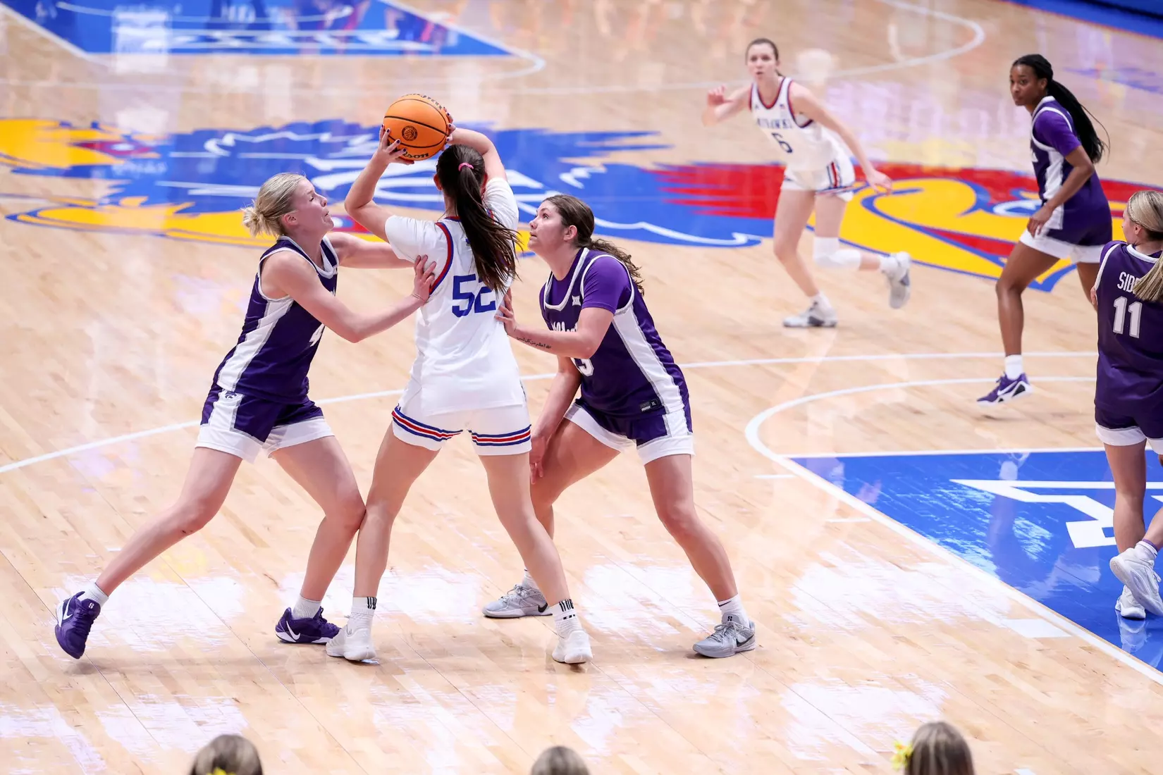 KStateWBB vs KU, Lawrence KS, Final: K-State 61, KU 83