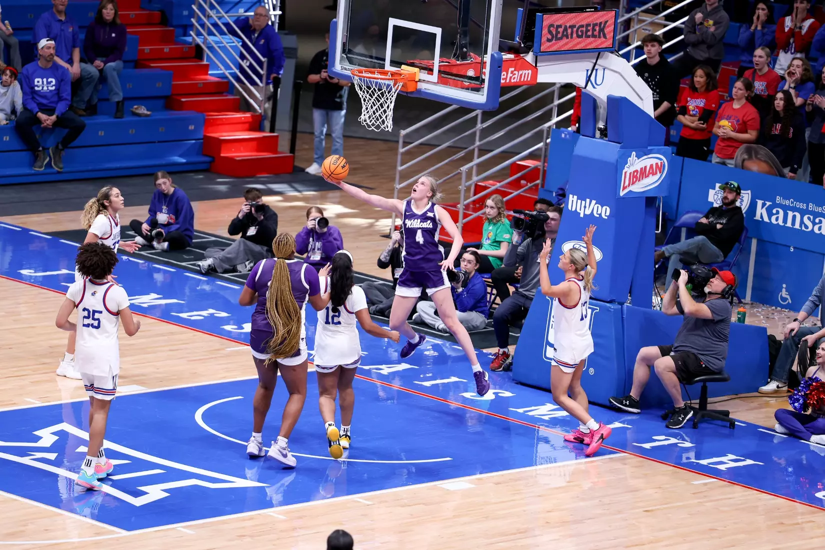 KStateWBB vs KU, Lawrence KS, Final: K-State 61, KU 83