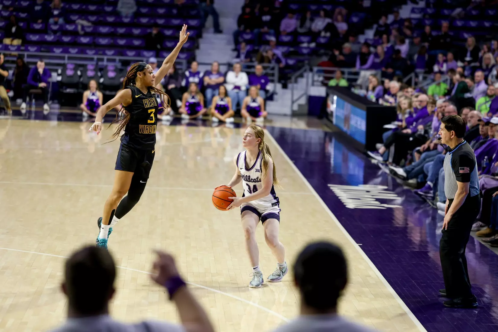 KStateWBB vs West Virginia, January 4th, Manhattan, KS, Final: K-State: 58, WVU: 60