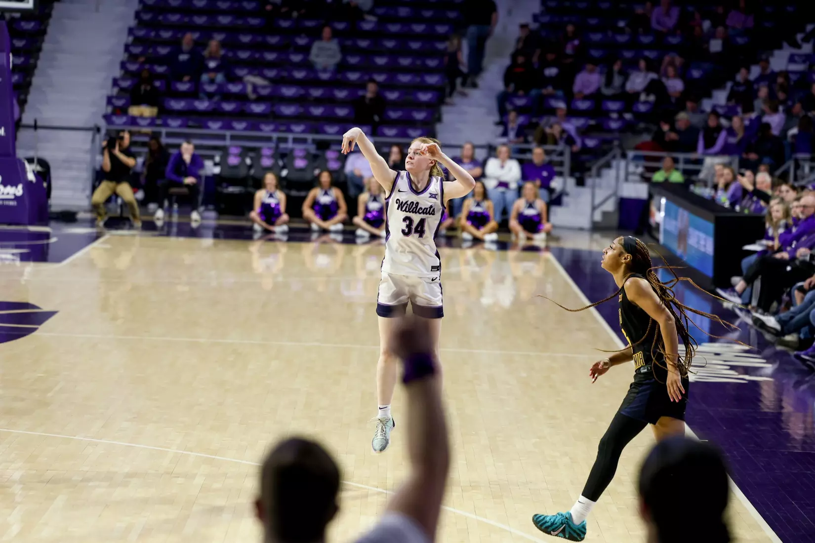 KStateWBB vs West Virginia, January 4th, Manhattan, KS, Final: K-State: 58, WVU: 60