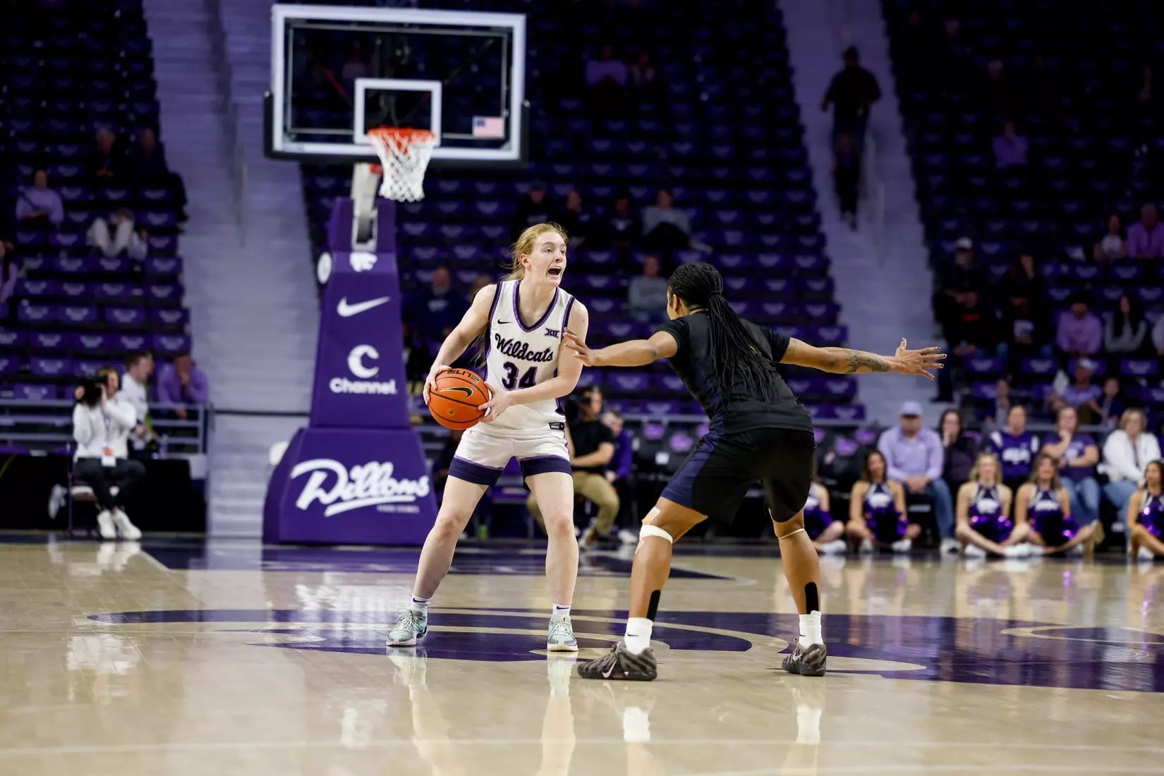 KStateWBB vs West Virginia, January 4th, Manhattan, KS, Final: K-State: 58, WVU: 60