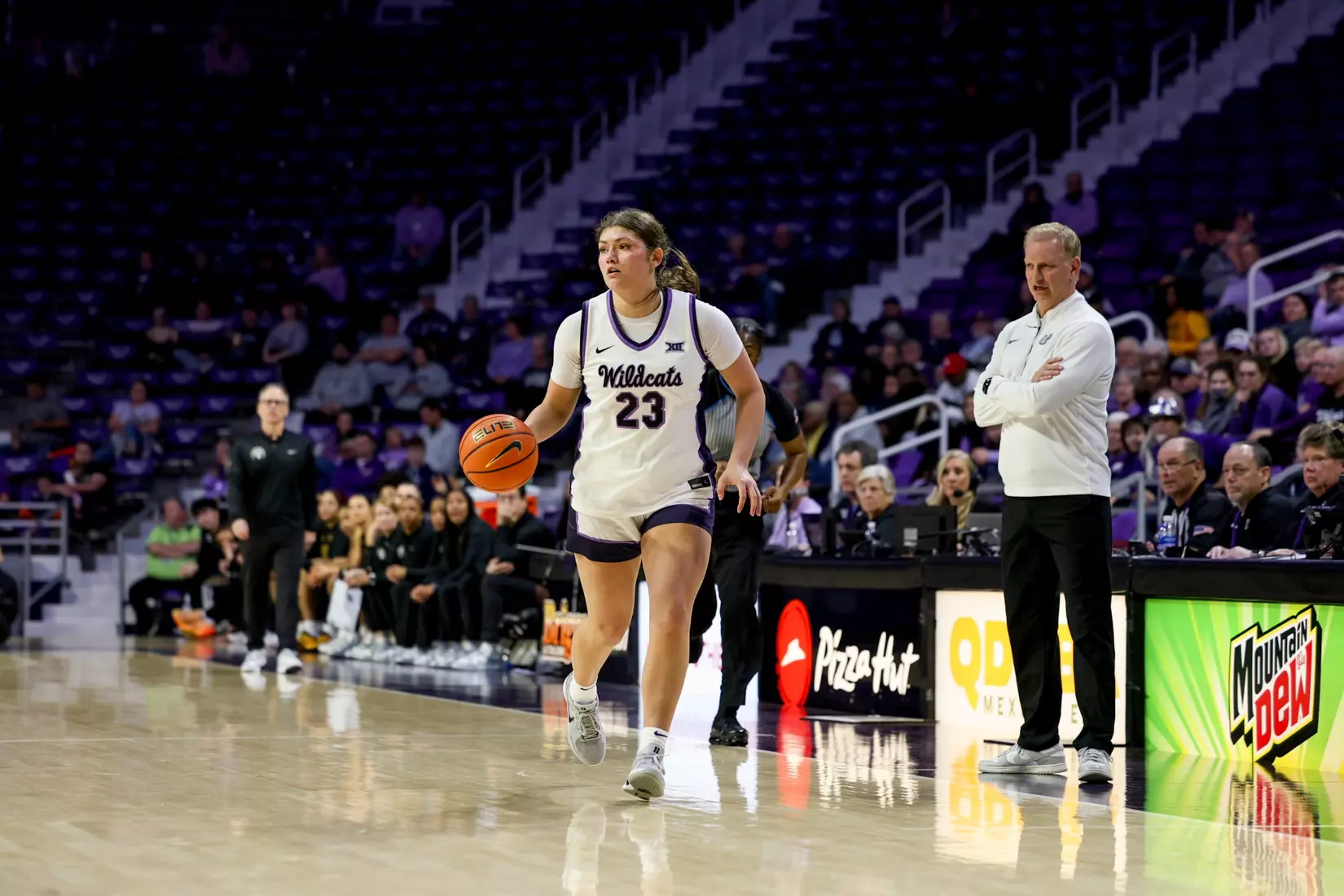 KStateWBB vs West Virginia, January 4th, Manhattan, KS, Final: K-State: 58, WVU: 60
