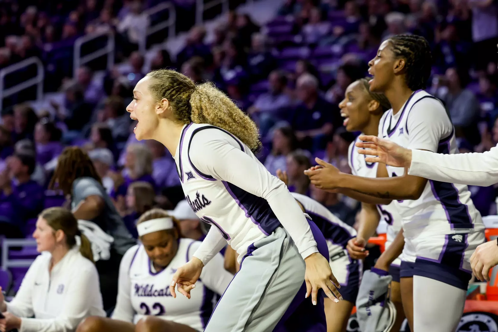 KStateWBB vs West Virginia, January 4th, Manhattan, KS, Final: K-State: 58, WVU: 60
