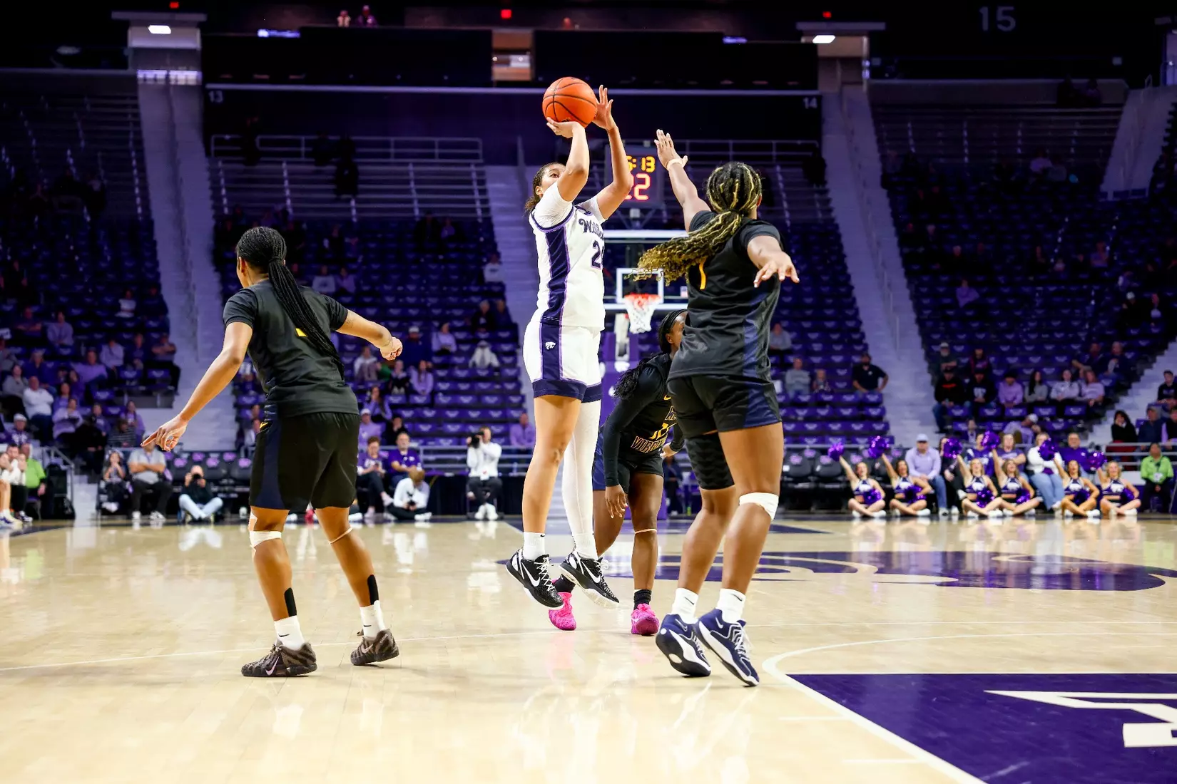 KStateWBB vs West Virginia, January 4th, Manhattan, KS, Final: K-State: 58, WVU: 60